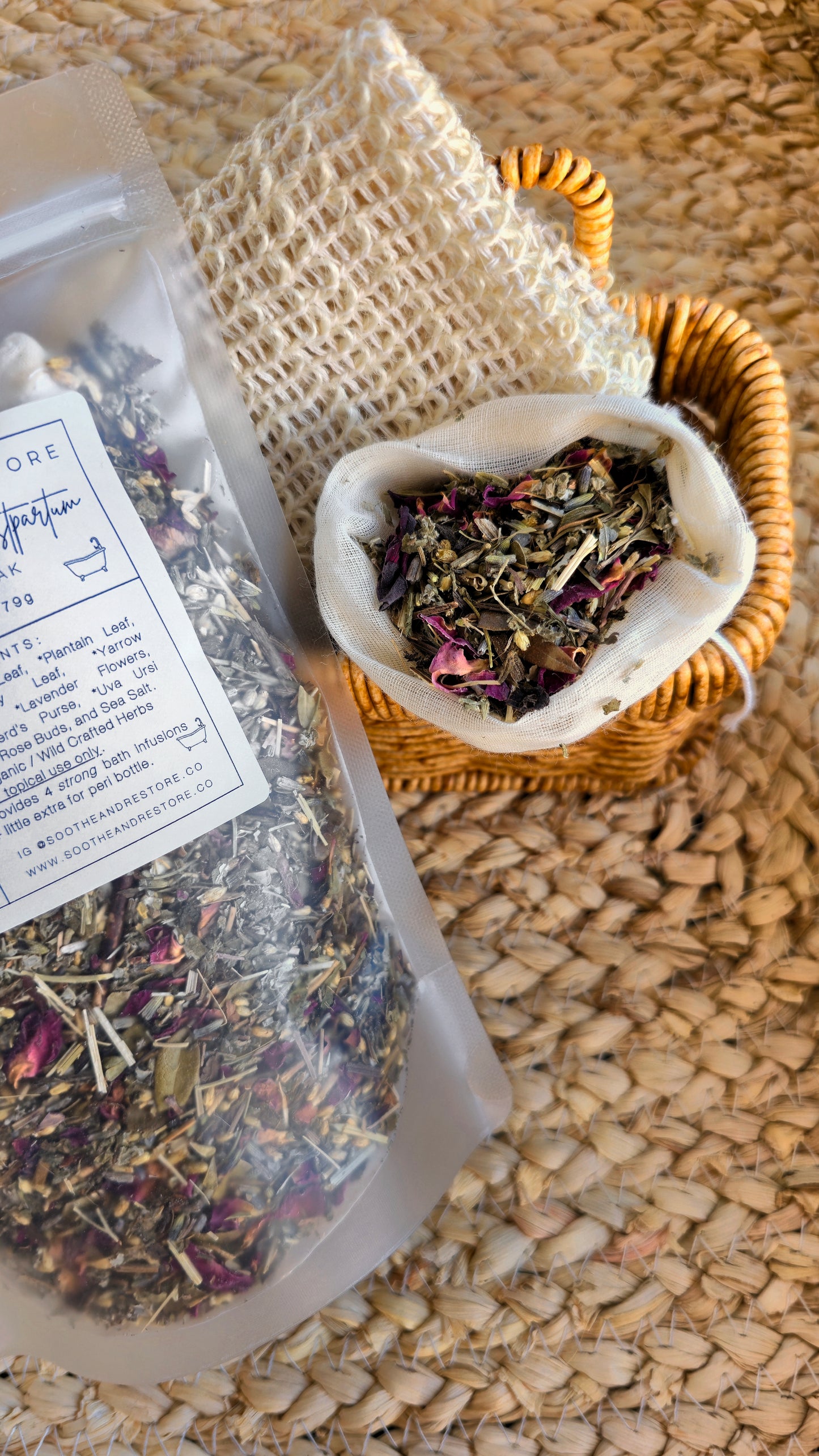 Soothe Her Postpartum Bath Soak