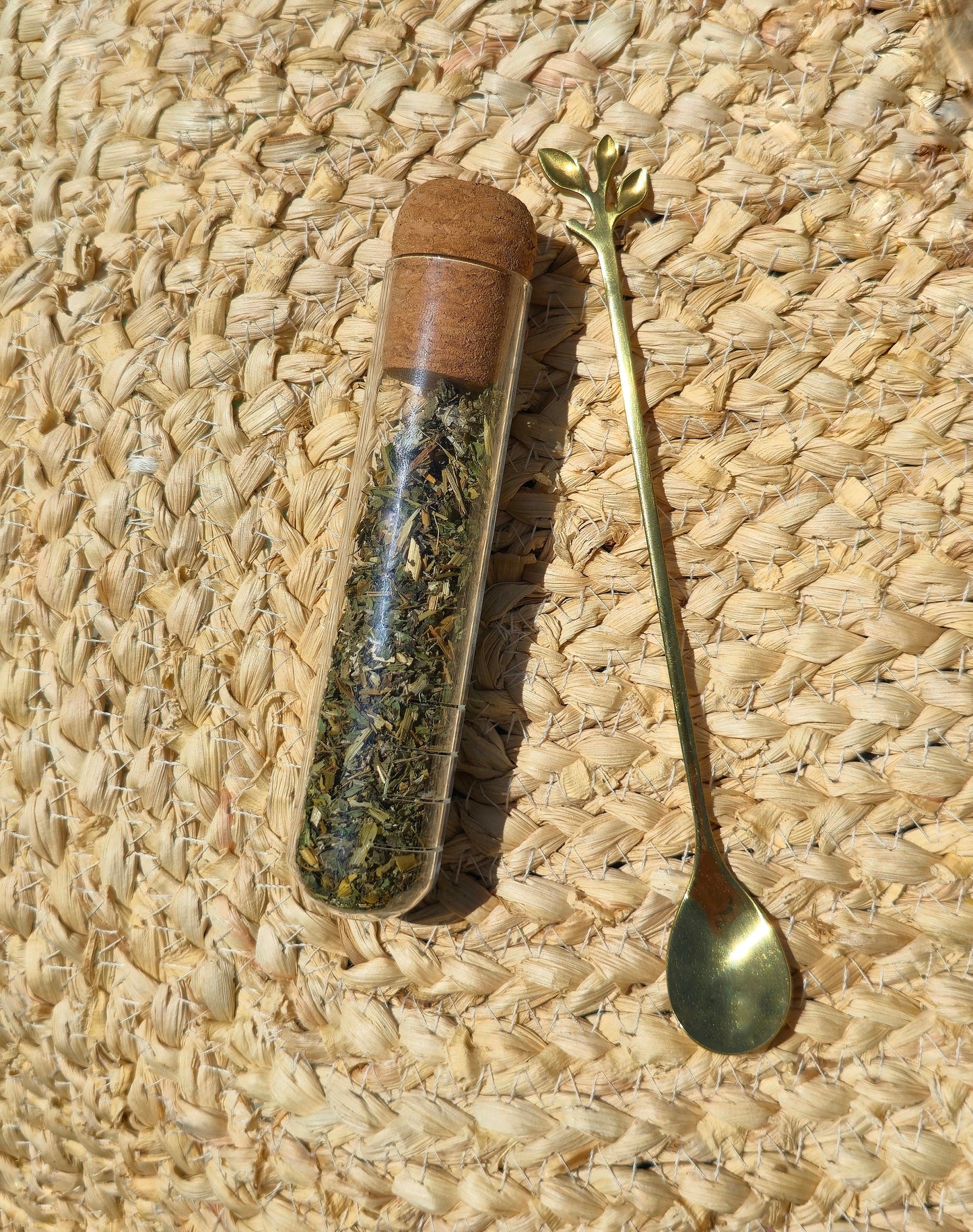 Glass Tea Infuser & Spoon Set