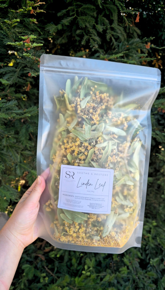 Homegrown Linden Leaf & Flowers