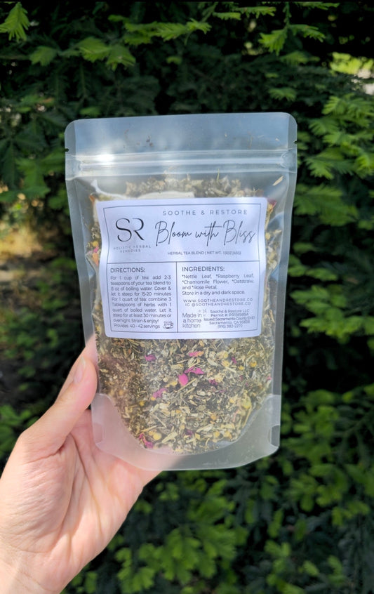 Bloom With Bliss - Postpartum Tea