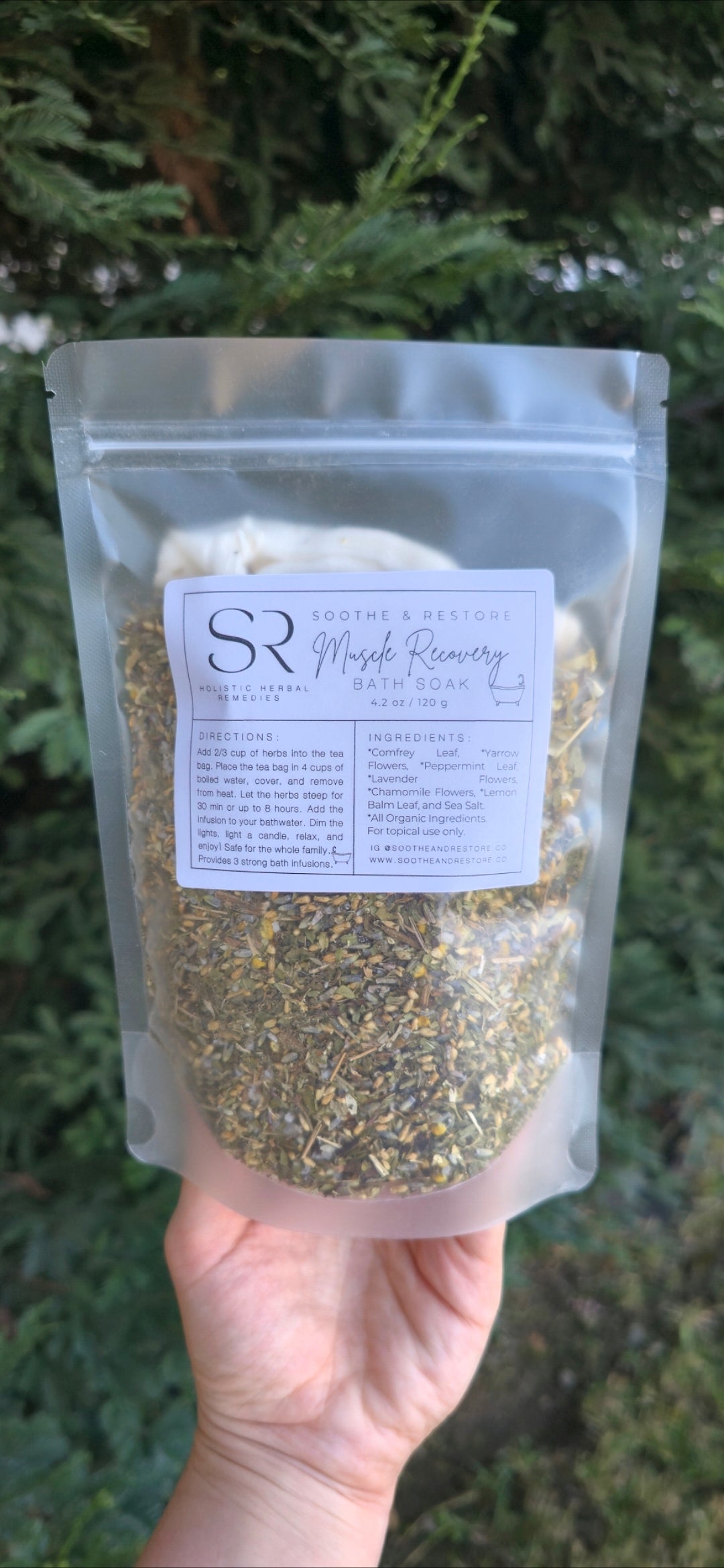 Muscle Recovery Bath Soak