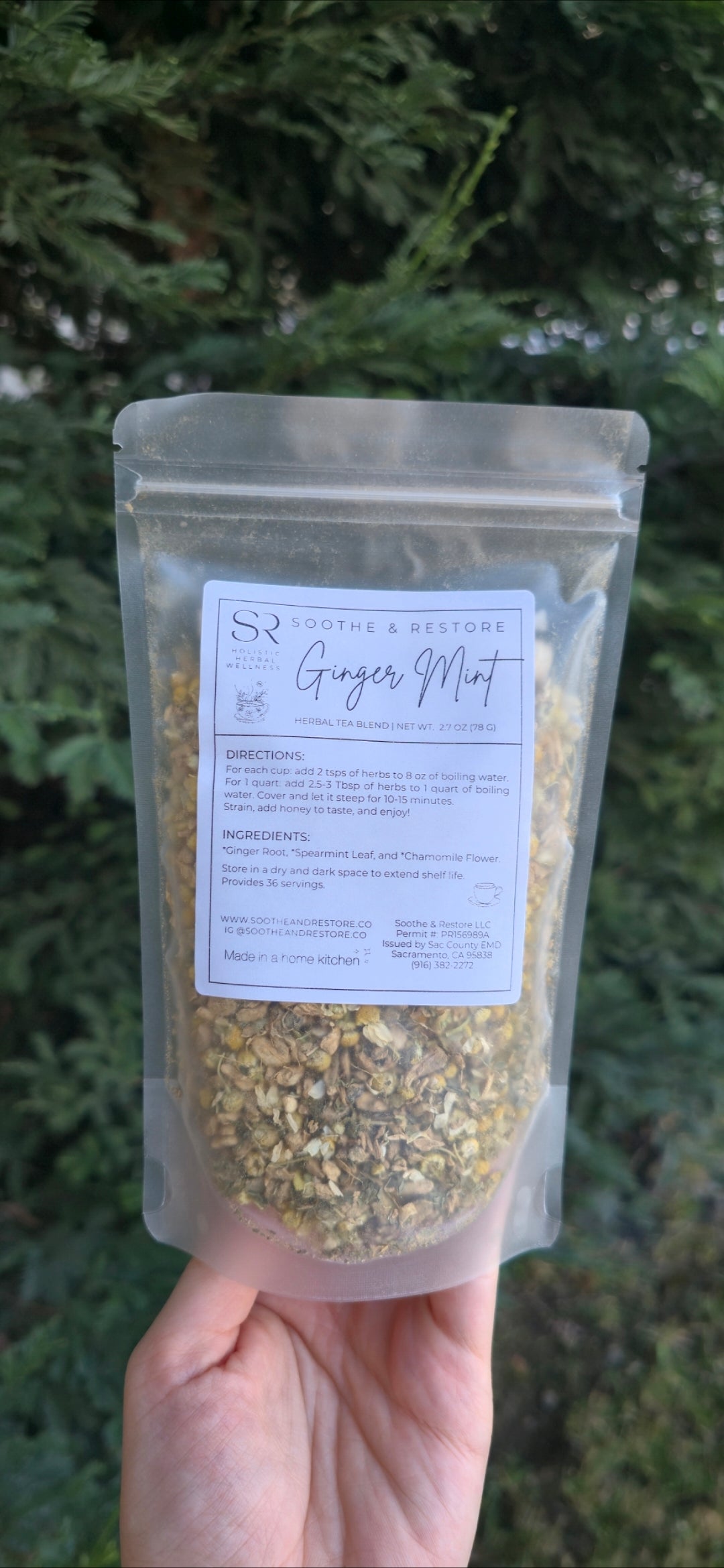 Ginger Mint Tea