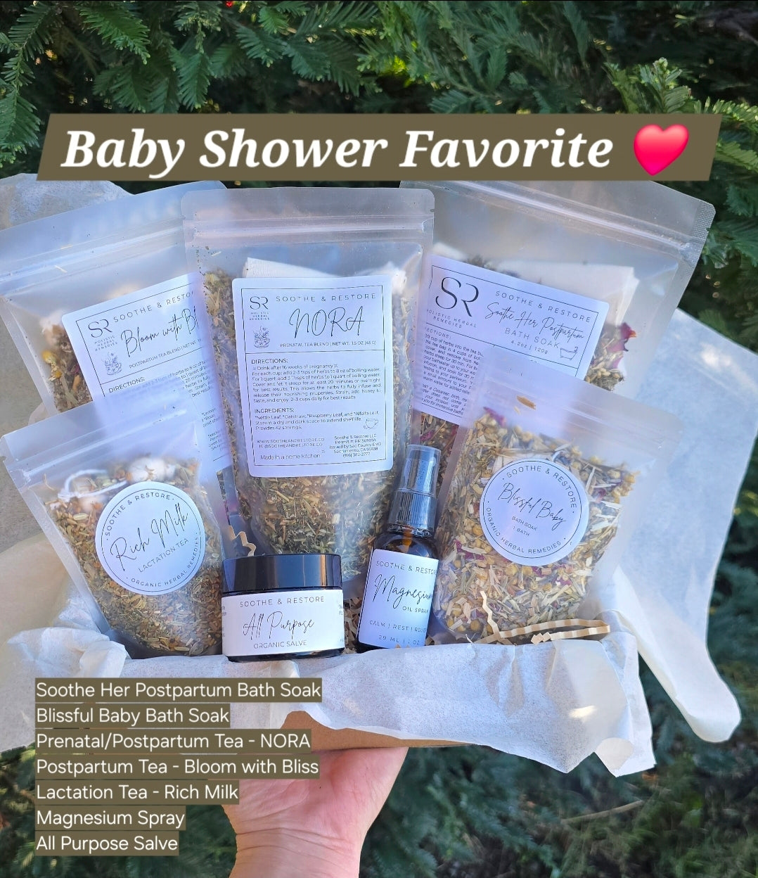 Pregnancy & Postpartum Care Packages