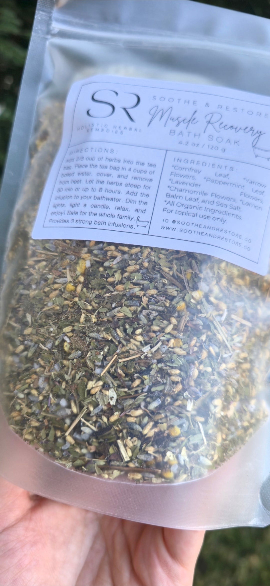 Muscle Recovery Bath Soak